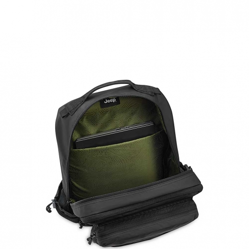 خرید کوله پشتی لپ تاپ دلسی مدل جیپ کوله پشتی تاکتیکی رنگ مشکی چمدان ایران - JEEP DELSEY PARIS 274461000 chamedaniran 6